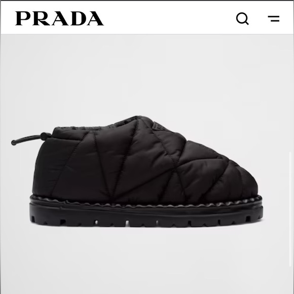 Prada Padded Re-Nylon Slippers - Picture 10 of 14